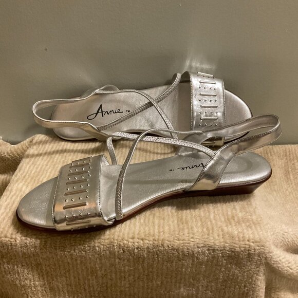 Arnie Evening Sandals for Woman, Wedding, Flat Shoes - Picture 4 of 5